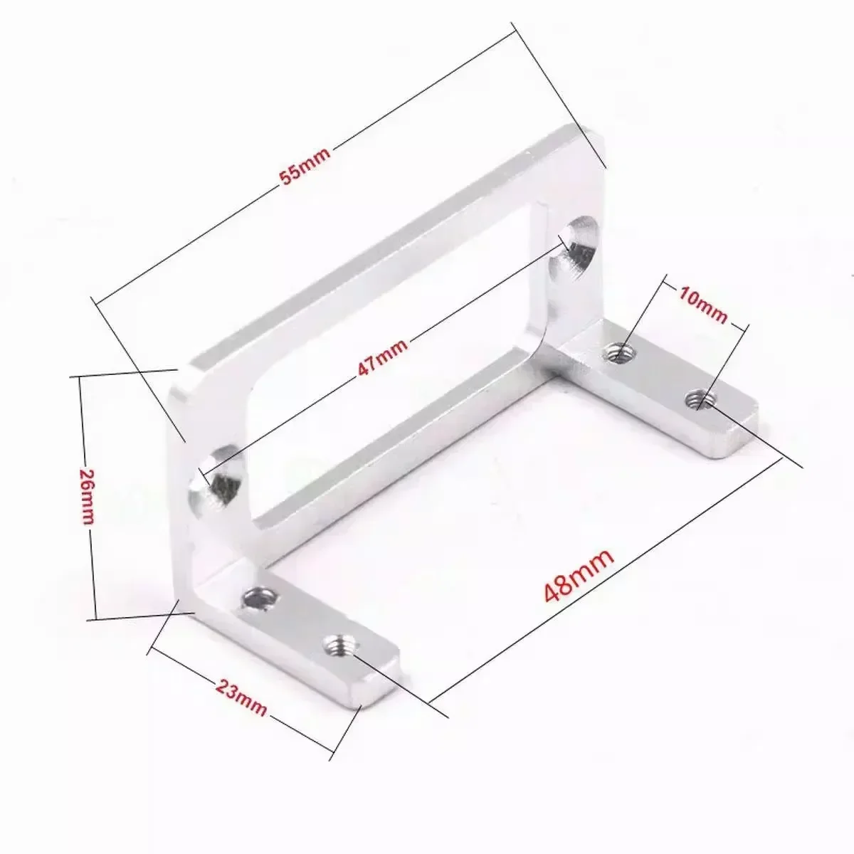 1 jeu de nouveaux supports de Servo en alliage d'aluminium, support de Servo pour avion RC bateau voiture Servo S3003, support MG995
