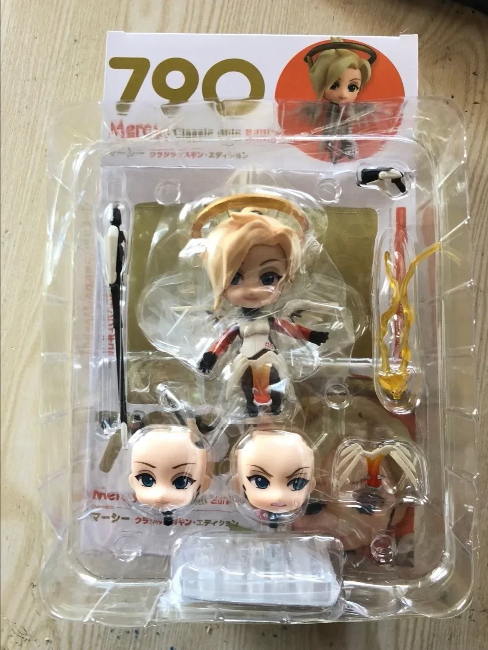 Anime Game OW Cute Mercy 10cm Action Figure Toys