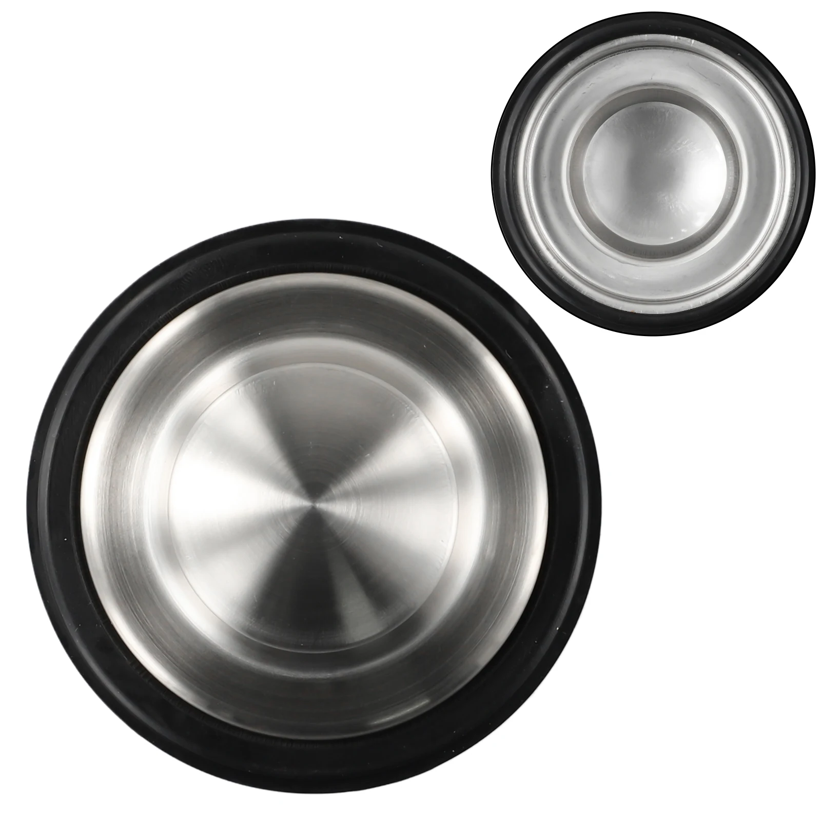 Garbage Disposal Sink Stopper with Stainless Steel Body and Molded Rubber Gasket for 3.35 Inch 85mm Drain Compatibility