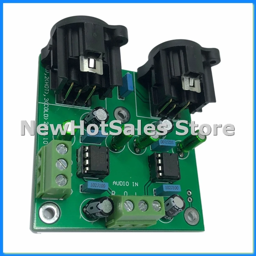 

Двухканальный усилитель, плата балансного преобразования DRV134PA для симметричного вывода на входную часть усилителя - ABVP