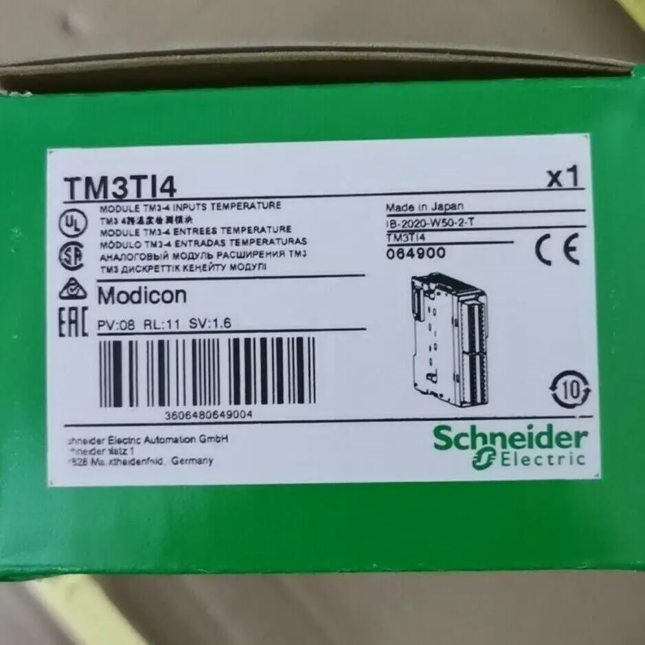 

1pcs New In Box Schneider TM3TI4 Controller