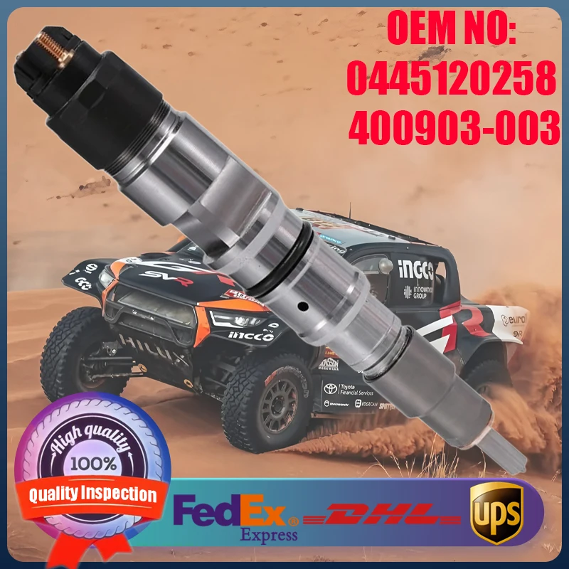 

New Diesel Common Rail Injector 0445120258 400903-0031 Suitable for JAMZ Mahindra Doosan DX300LC-3 Excavator