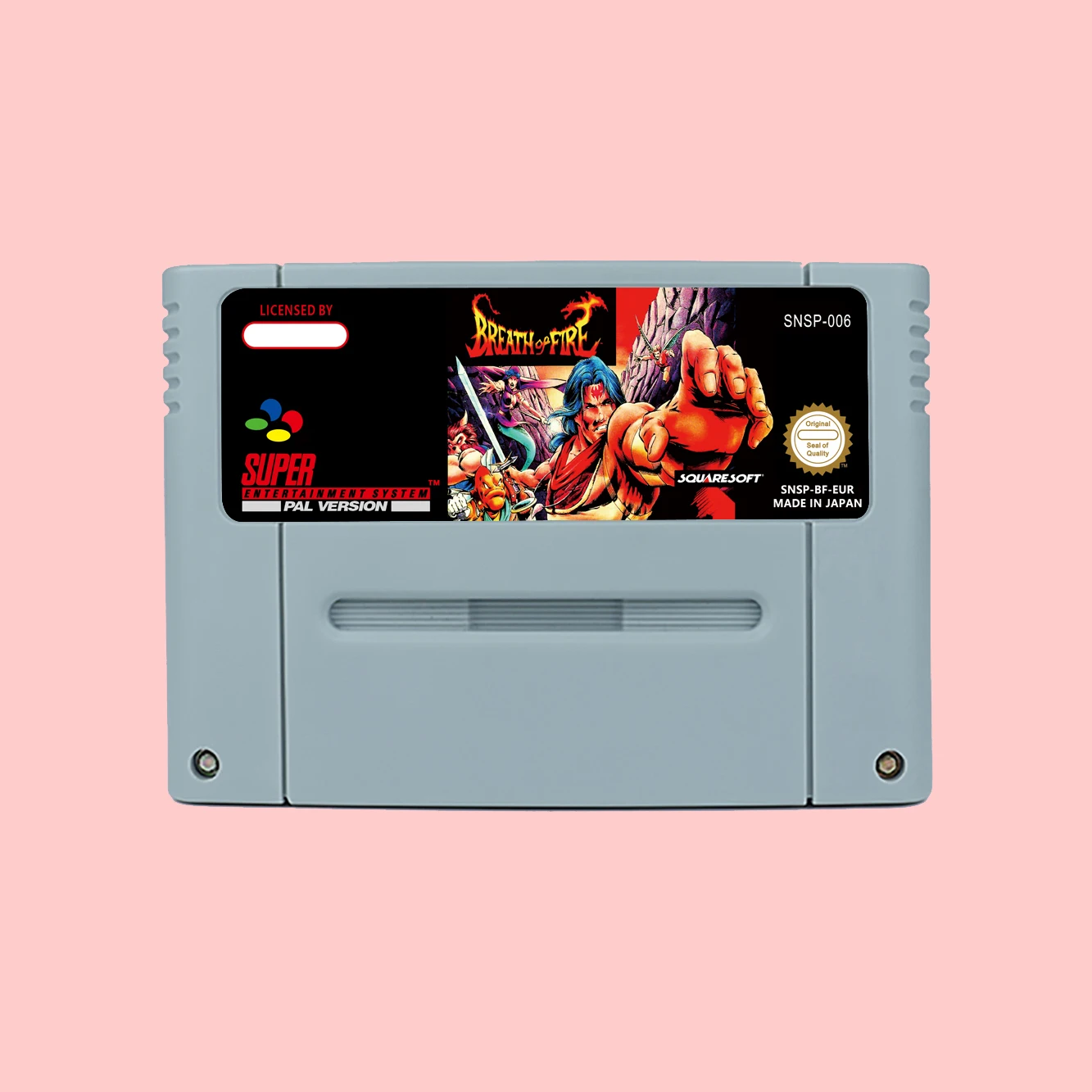 Breath of Fire RPG Game Cartridge For SNES 16bit NTSC USA PAL EUR Game Consoles Card