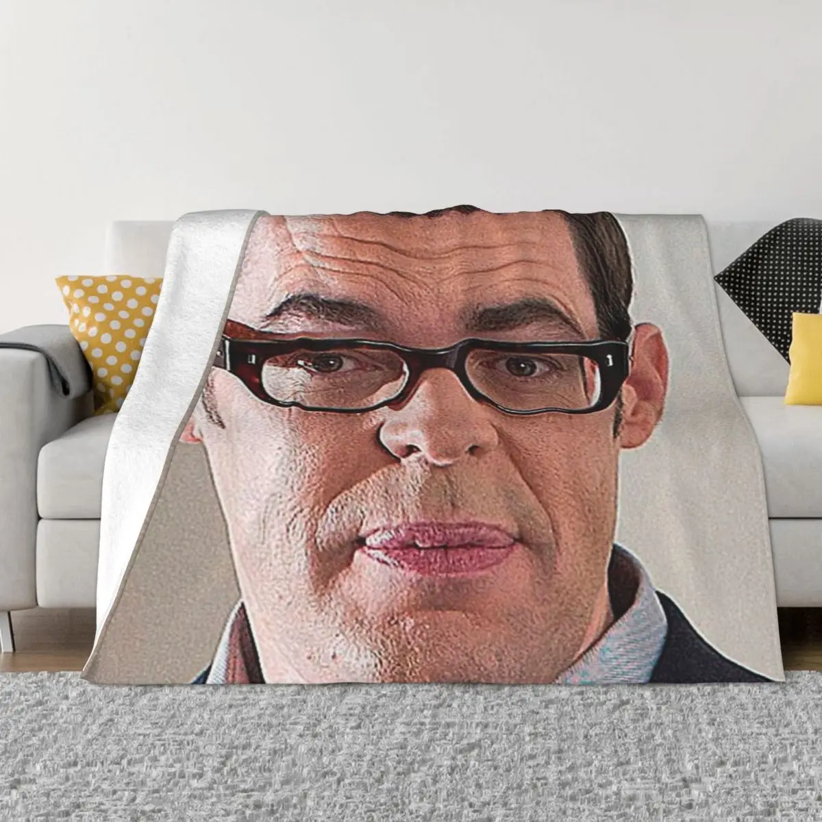 

Richard Osman Anime Knee Blanket Throw Blanket Winter Warm Blanket Throw Blanket