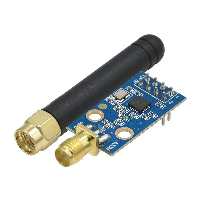 Modulo Wireless CC1101 con Antenna SMA, Ricetrasmettitore Wireless per Arduino 433M, Modulo Ricetrasmettitore Dati e Antenna (1-10 Pezzi)