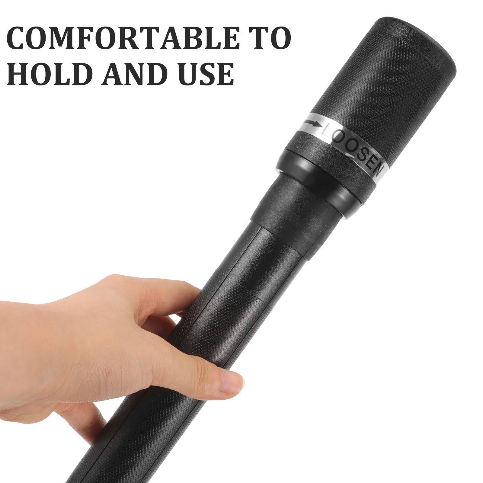 

Golfs Cue Extender Pool Stick Extension Portable Plastic Golfs Club Extender Rod Smooth Surface Ergonomic Grip