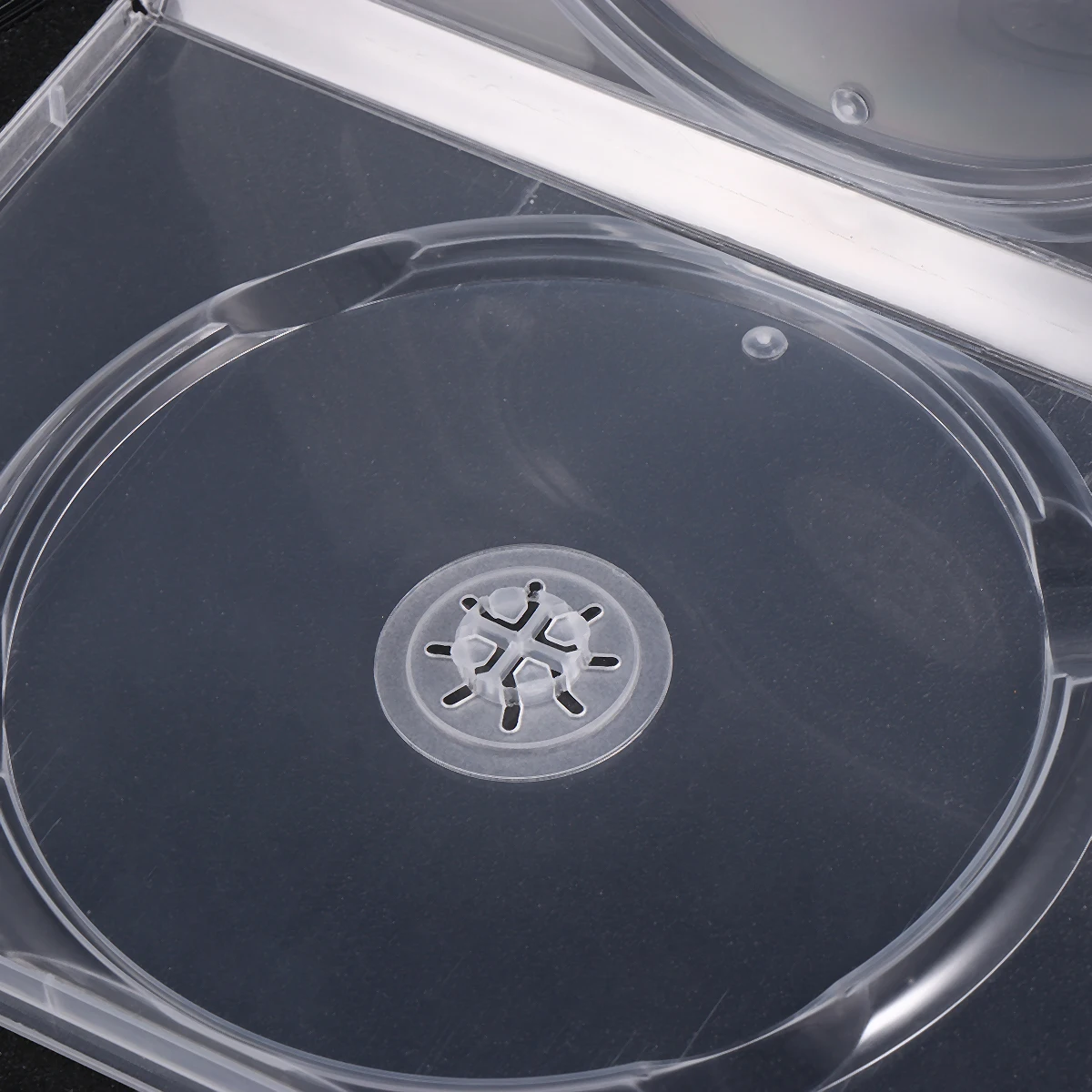 6 PCS CD Case Dvd Organizer Empty Clear Cases Small Disk Holder Holders Storage