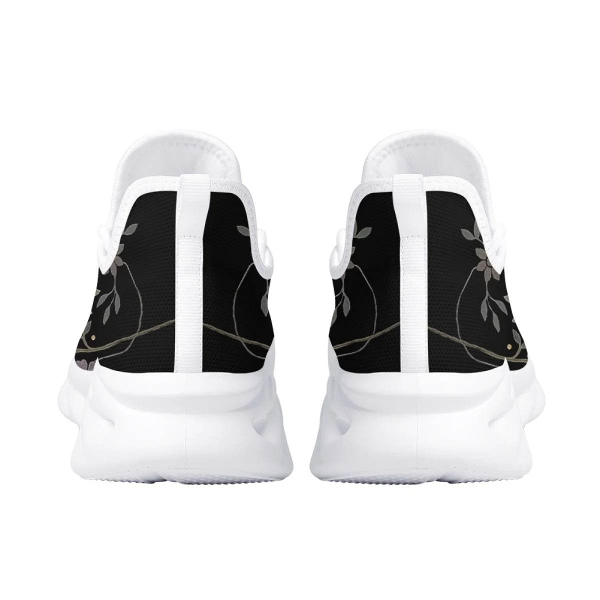 2023 Fashion Dragonfly Print Round Toe Flats for Female Light Casual Shoes Soft Sole Breathable Wear-Resistant Spring Footwear