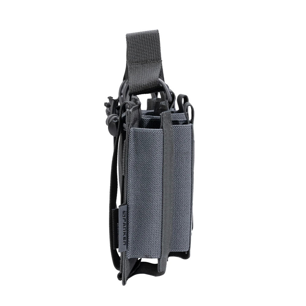 Triple Mag Pouch Open-Top Rifle Mag Pouches und Pistolenmagazintaschen für M4 M16 AK Molle Rucksack Airsoft Gear – Detail 8
