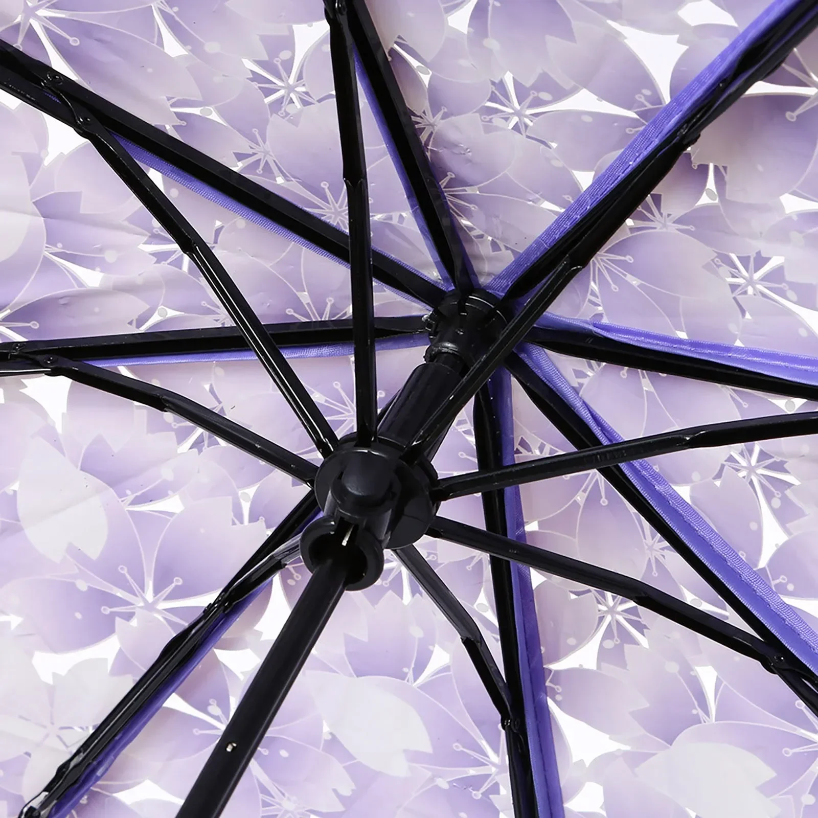 Kreative Hand Bewegung Transparent Männlich Weiblich Regenschirm Kirschblüte Stil Personalisierte Paar Student Klar Strand Regenschirm – Detail 17