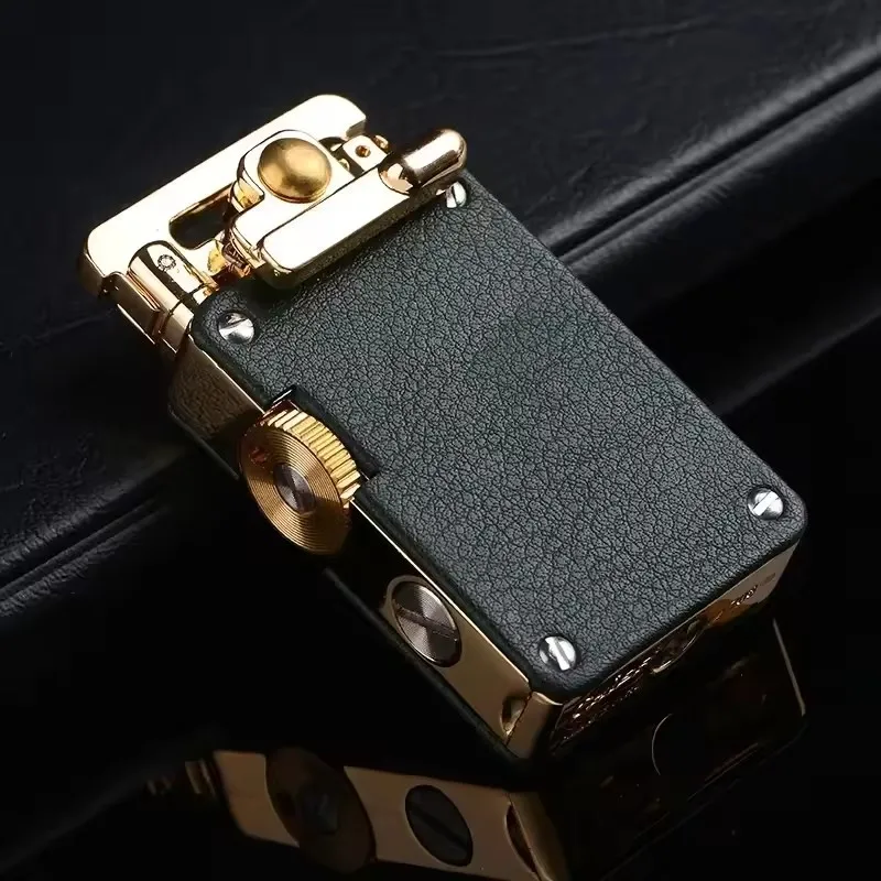 CHIEF Fuel Lighter Light Luxury Rocker Ejection Ignition Mechanical Personalized Men's Business Gift Collection