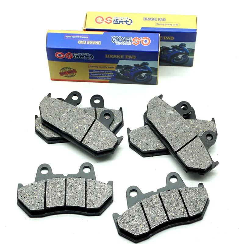 Motorcycle Front Rear Brake Pads for HONDA VFR700F Interceptor 1986 VFR700F2 1987 CBR750 Hurricane CBR750F Super Aero VFR750F