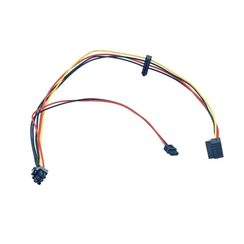 2Pcs for HP/HP hard disk cable optical drive power cable 4p/6p to sata 400G1 600 680G1 480g4