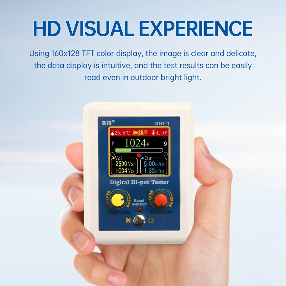 

Тестер транзисторов сопротивления напряжению, емкостью 160X128tft, цифровой тестер высокого напряжения, многофункциональный интерфейс типа C