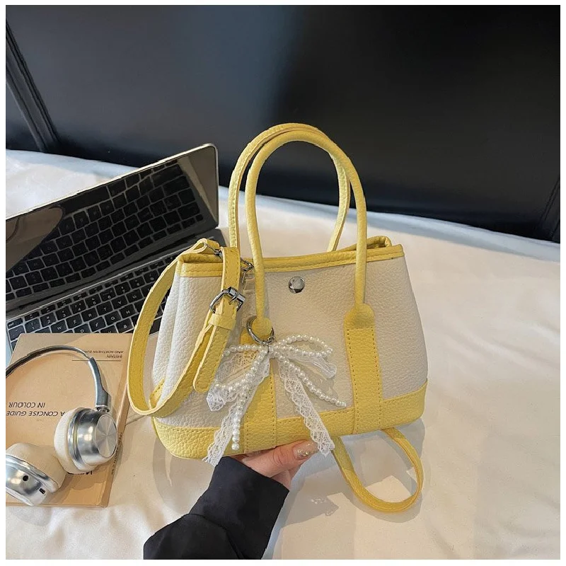 

Fashionable Ladies Hand Bags Made Of Lavender-Patterned Leather Featuring Casual Paris Refined Spacious Soft Daily Modern Style​