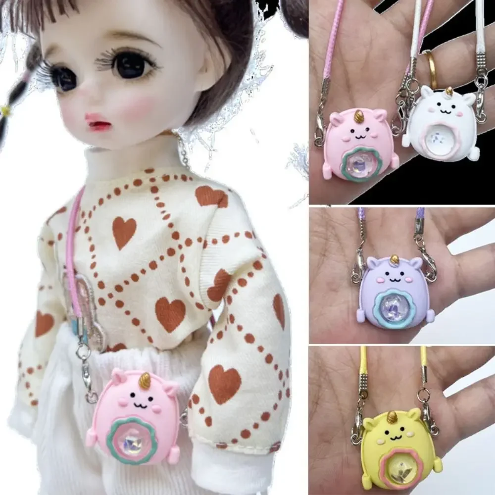 Bjd人形用のカラフルなスペースのバックパック、プラスチック製の人形のショルダーバッグ、DIYおもちゃのアクセサリー、obitsu11、ob11、1:6、1:8