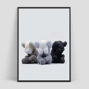 للديكورات المنزلية K-Kaw-Art تمثال ملصق مطبوعات زخرفية لوحة لوحة جدارية ديكور غرفة ديكور أشياء أفضل 10 دمية كاوس للمبيعات - No8