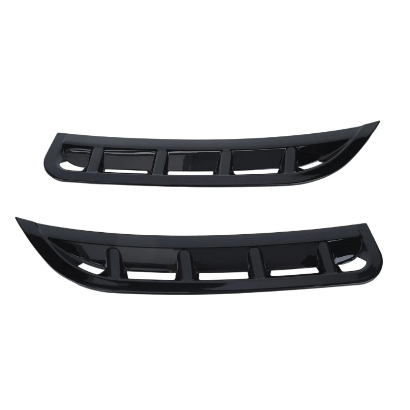 Model-Specific Front Bumper Trim Set, ABS Matching Pair for W167 Left and Right Air Areas of Vehicle H8WE