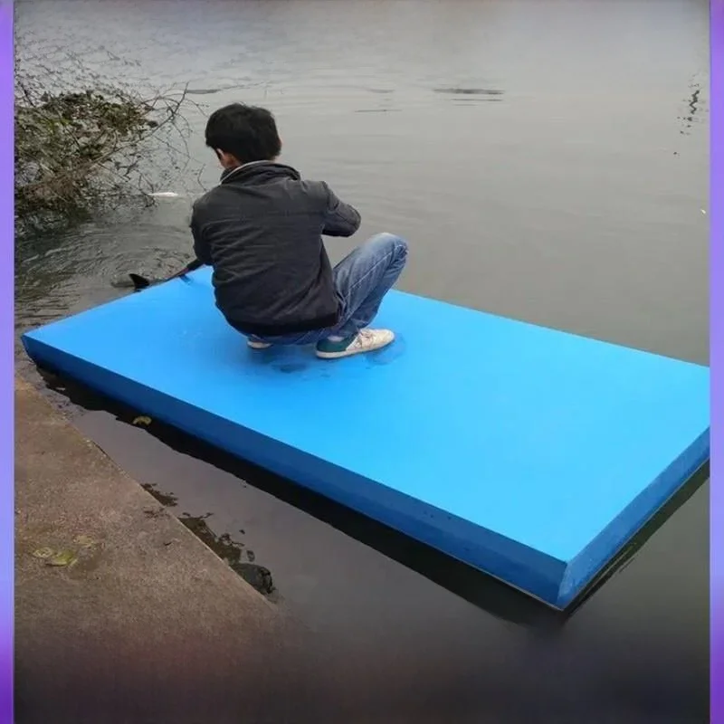 

High Density Foam Fishing Boat Integrated Molding Plastic Aquaculture Floating Platform Boat Boarding for Outdoor Camping Tra...