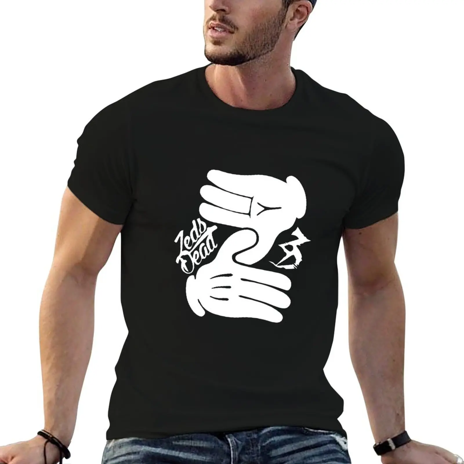 zeds dead T-Shirt animal prinfor boys heavyweights hippie clothes blacks men workout shirt