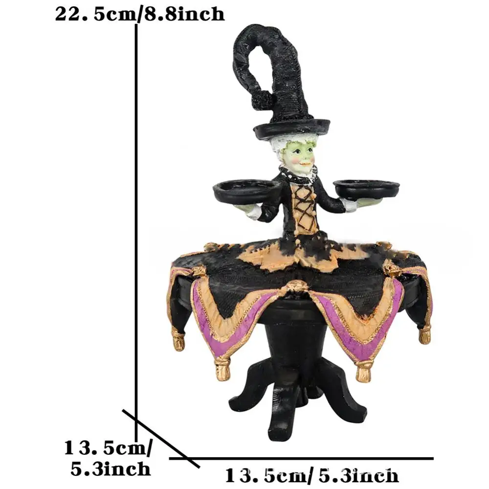 Witch Display Stand Tray Creative Stability Witch Tabletop Serving Cupcake Feast Restaurant Decorations Home Accessories