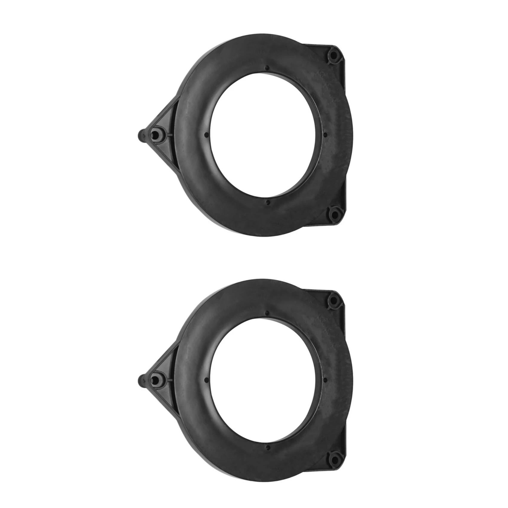 2PCS Horn Washer 3.5 Inch Adapters Brackets Speaker Mount Plates Adapters Brackets Special Speaker Mat Car Audio for BMW