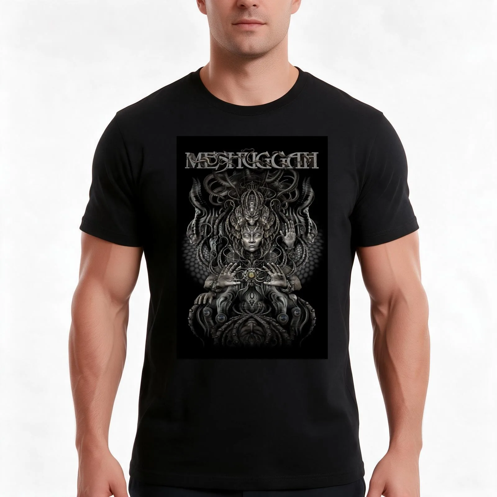 Meshuggah Men T Shirt man t shirt graphic
