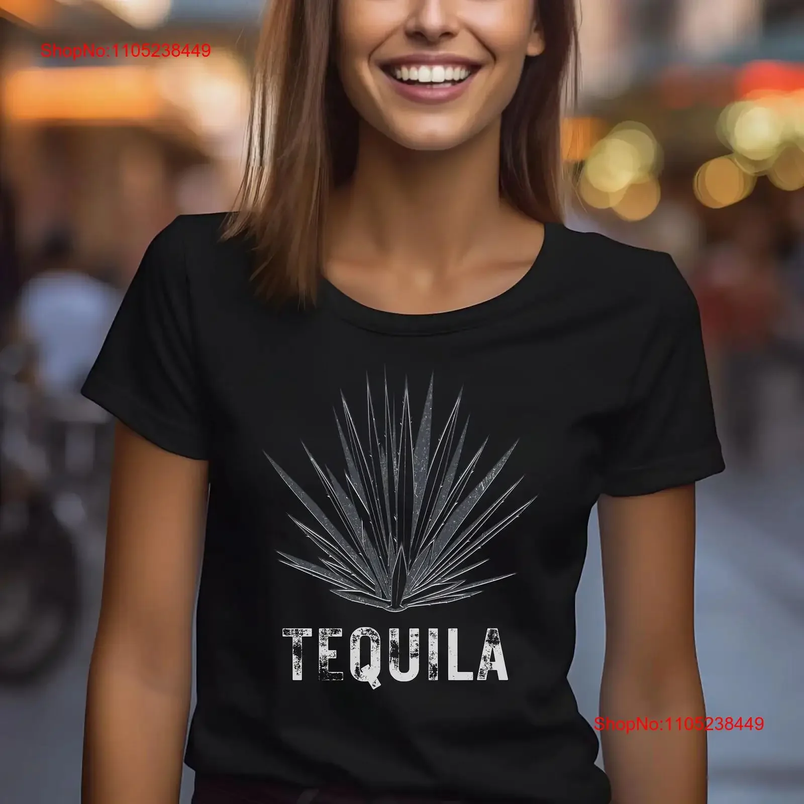 Camiseta de tequila con efecto desgastado, diseño minimalista de planta de agave, estilo Cinco de Mayo vintage, ropa de diseñador para hombre, gráfico transpirable