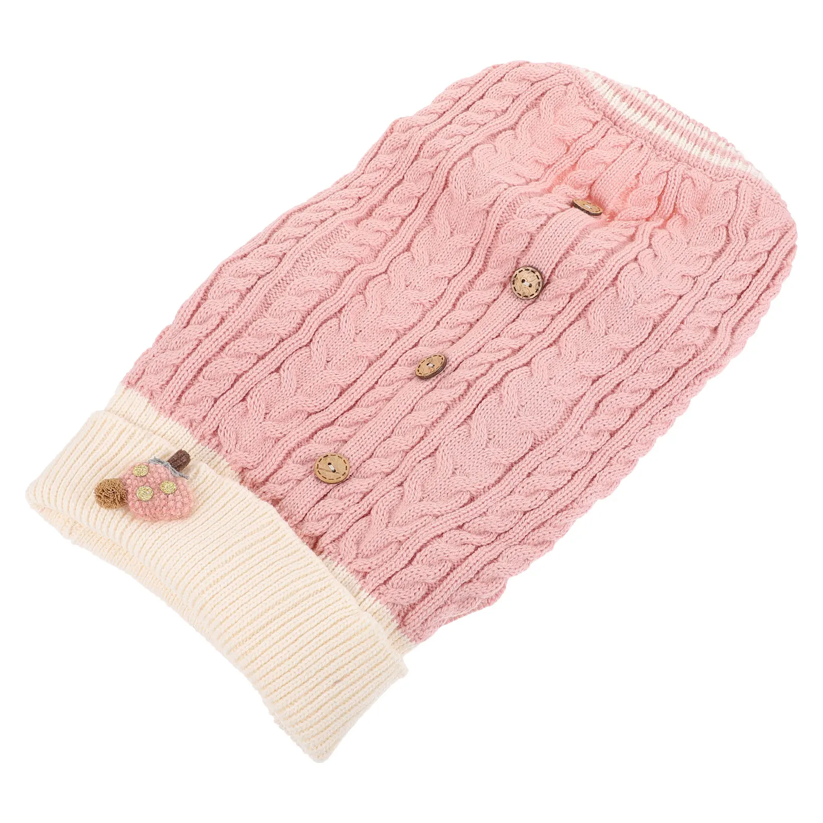 

High-neck Pet Sweater Dog Winter Outfit Gear Scarf Knitted Puppy Sweaters Pet-apparel Costume Fabric Clothing Outfits