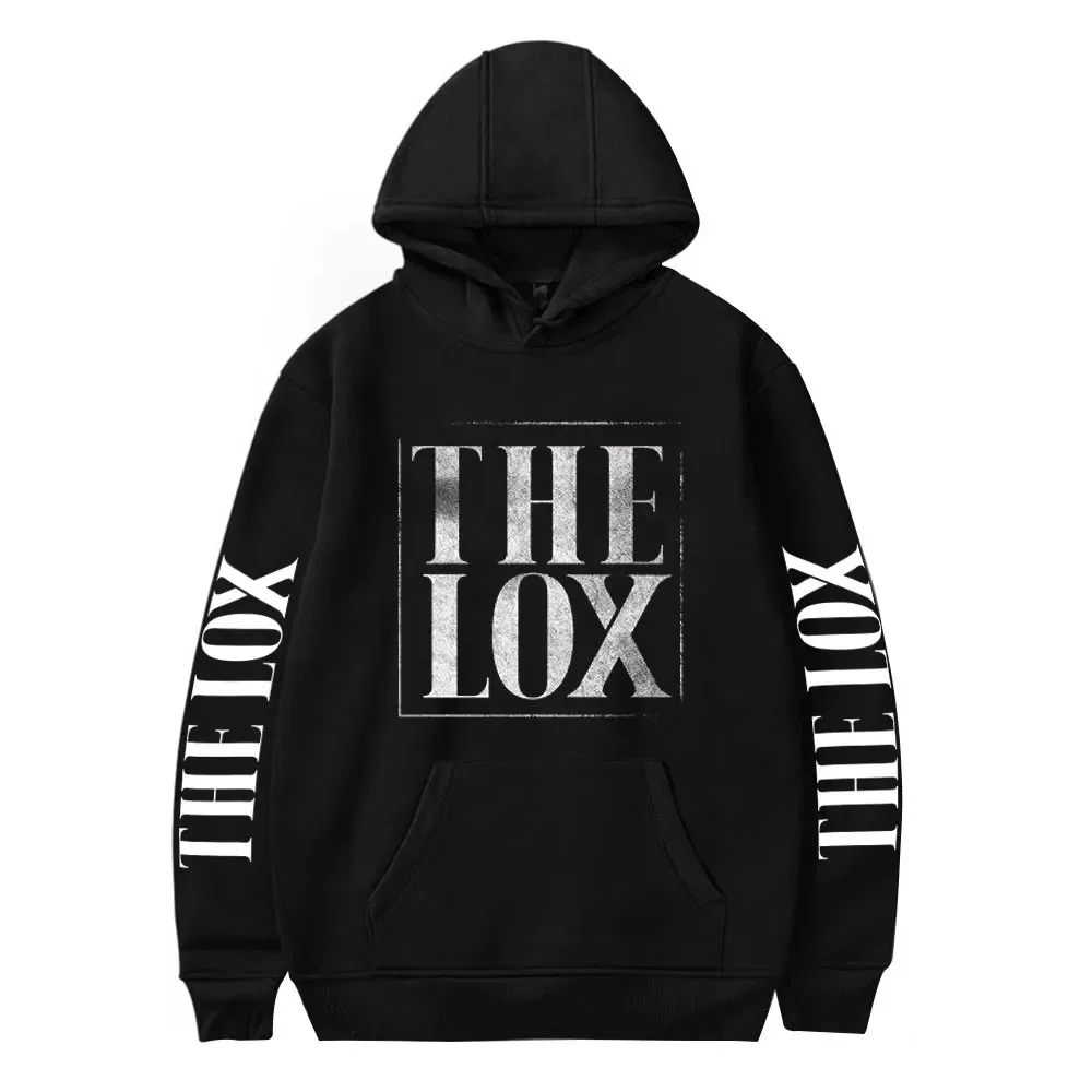 The lox hoodie hoodie hoodie male hip hop age school y2k style hoodies autumn oversized female harajuku pullovers casual sweater
