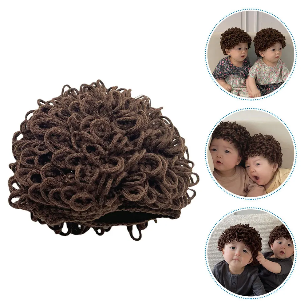 

Woolen Yarn Baby Hat Knitted Cap Soft Stretch Winter Hat Infant Knit Cap for Toddler Boys Girls Hats for Baby