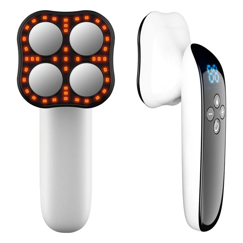 FULL-4 Heads Pro Max versi selulit pijat, pembentuk tubuh tanpa kabel untuk lengan, kaki, punggung.