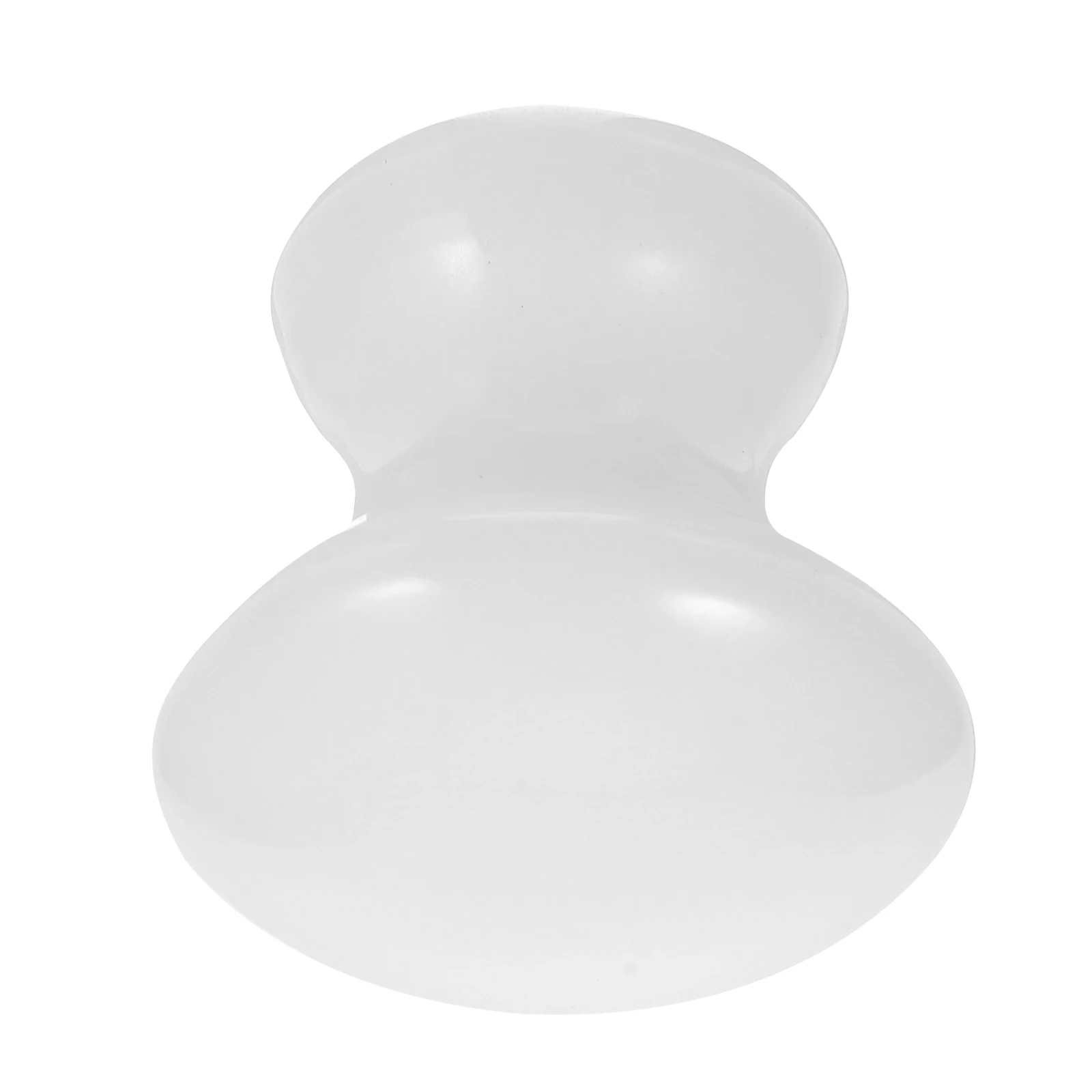 

1pc Jade Massage Stone Mushroom Head Durable Spa Tool Circulation Detox Pain Relief Handheld Massager For Neck Back Shoulder Leg