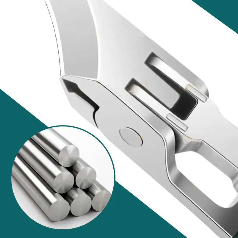 

New Anti-Splash 25° Slant Edge Nail Clipper Set Professional High-end Eagle Beak Oblique Toe Nail Trimmers Ingrown Toenail Tools