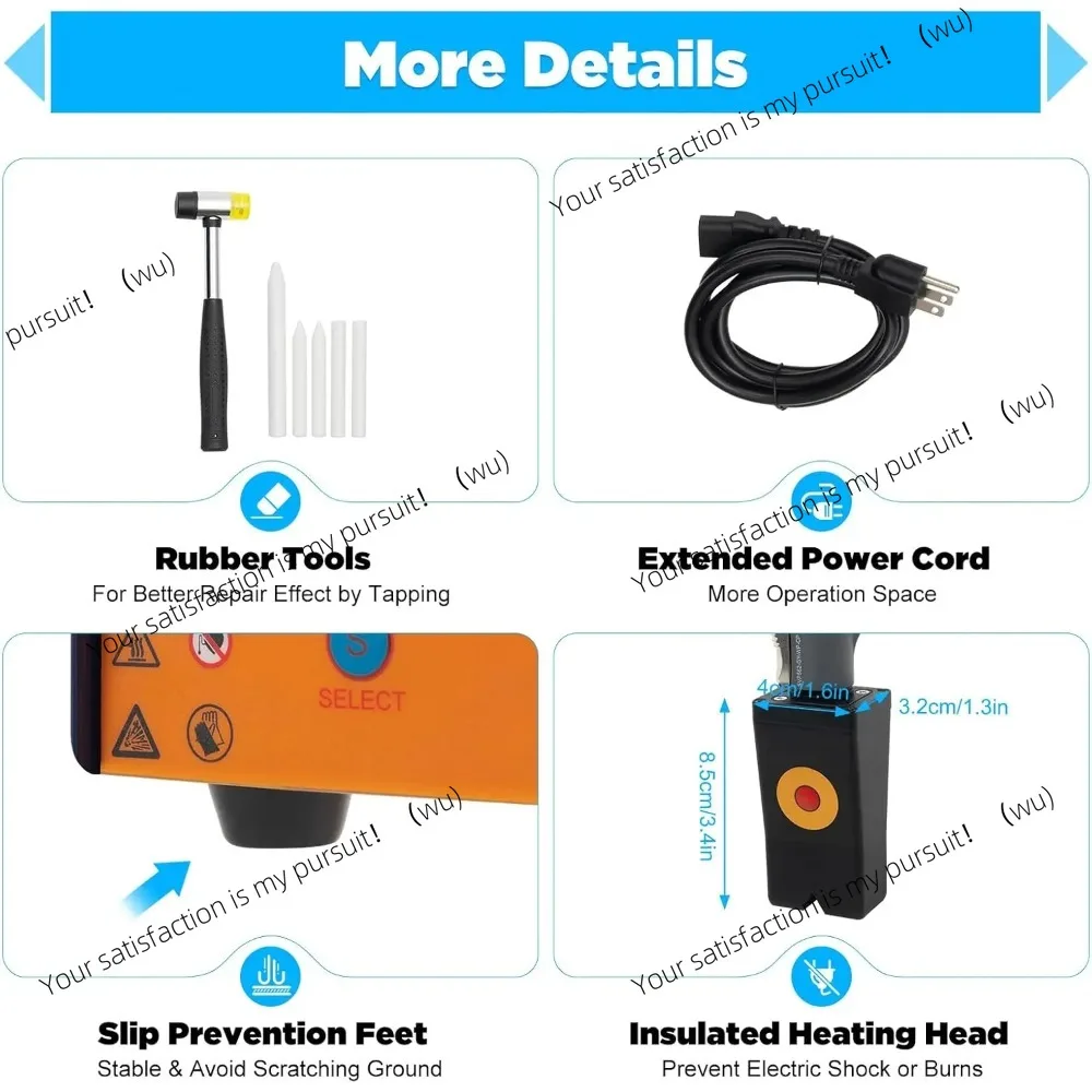 Car Paintless Dent Repair Tool 1380W Automotive Electromagnetic Induction Pit Repair Machine Magnetic PDR Heater Hot Box