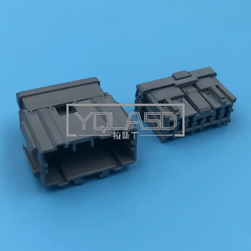1 Set 12 Way Gery Auto Wire Plug 6098-0252 6098-0251 Electric Conenctor AC Assembly For Honda CRV URV