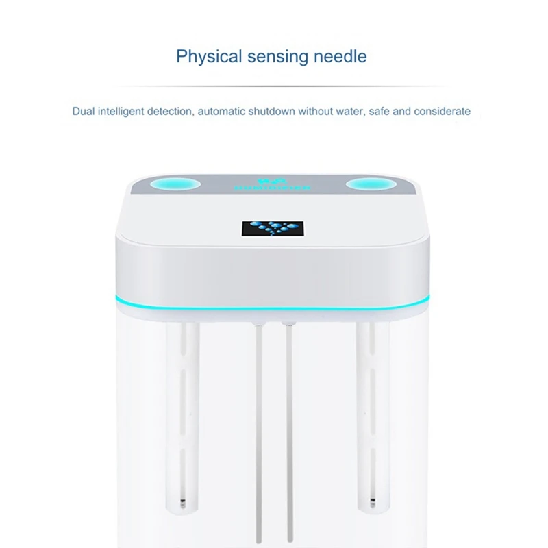 Humidifiers For Bedroom, Large Capacity Humidifier USB Mist Top Essential Oil Diffuser Desktop Humidifier Durable Blue