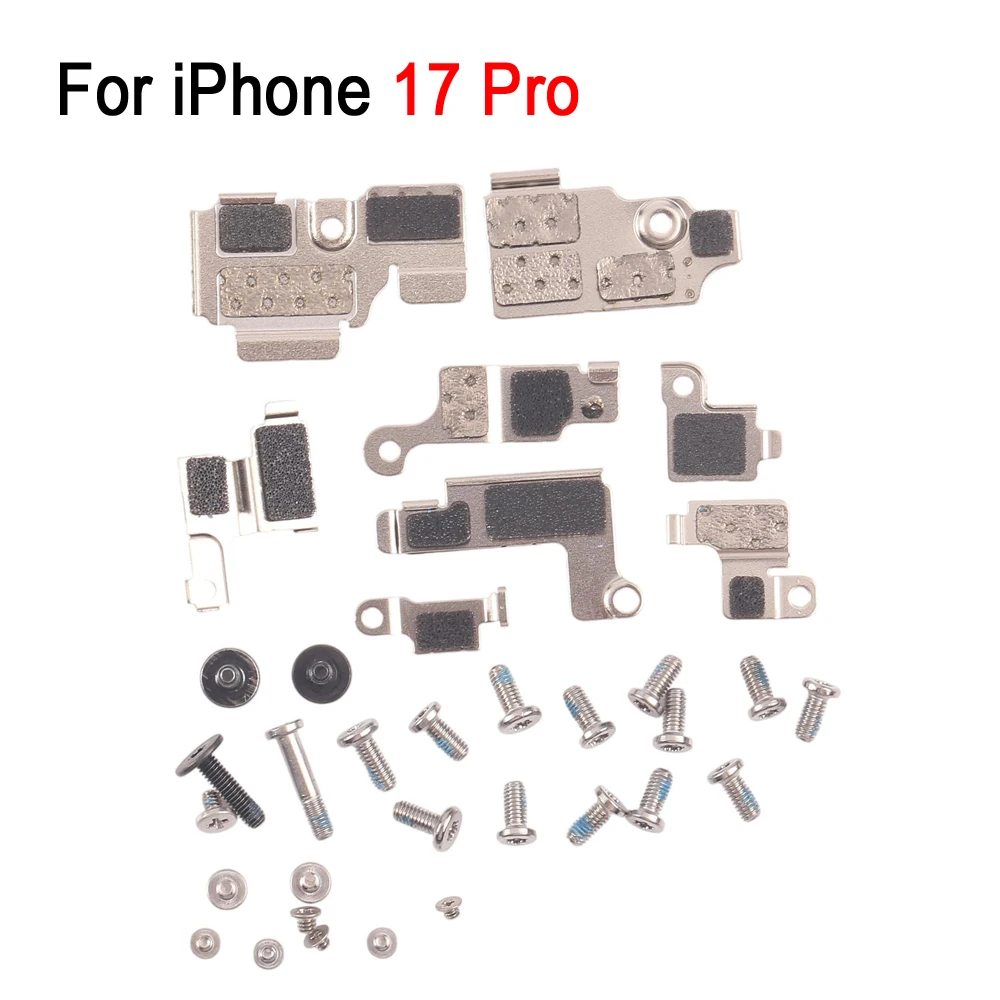 Moederbord ijzeren plaat afdekset met schroeven, vervanging voor iPhone Air, voor iPhone 17, voor iPhone 17 Pro