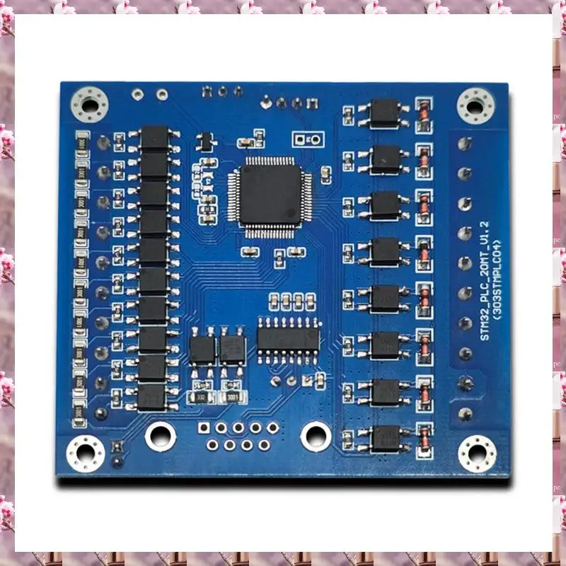 Módulo PLC Simple 2025 para módulo de retardo Mitsubishi FX3U 20MT 12 en 8 módulo de versión Transistor, módulo PLC Simple para Mitsubi