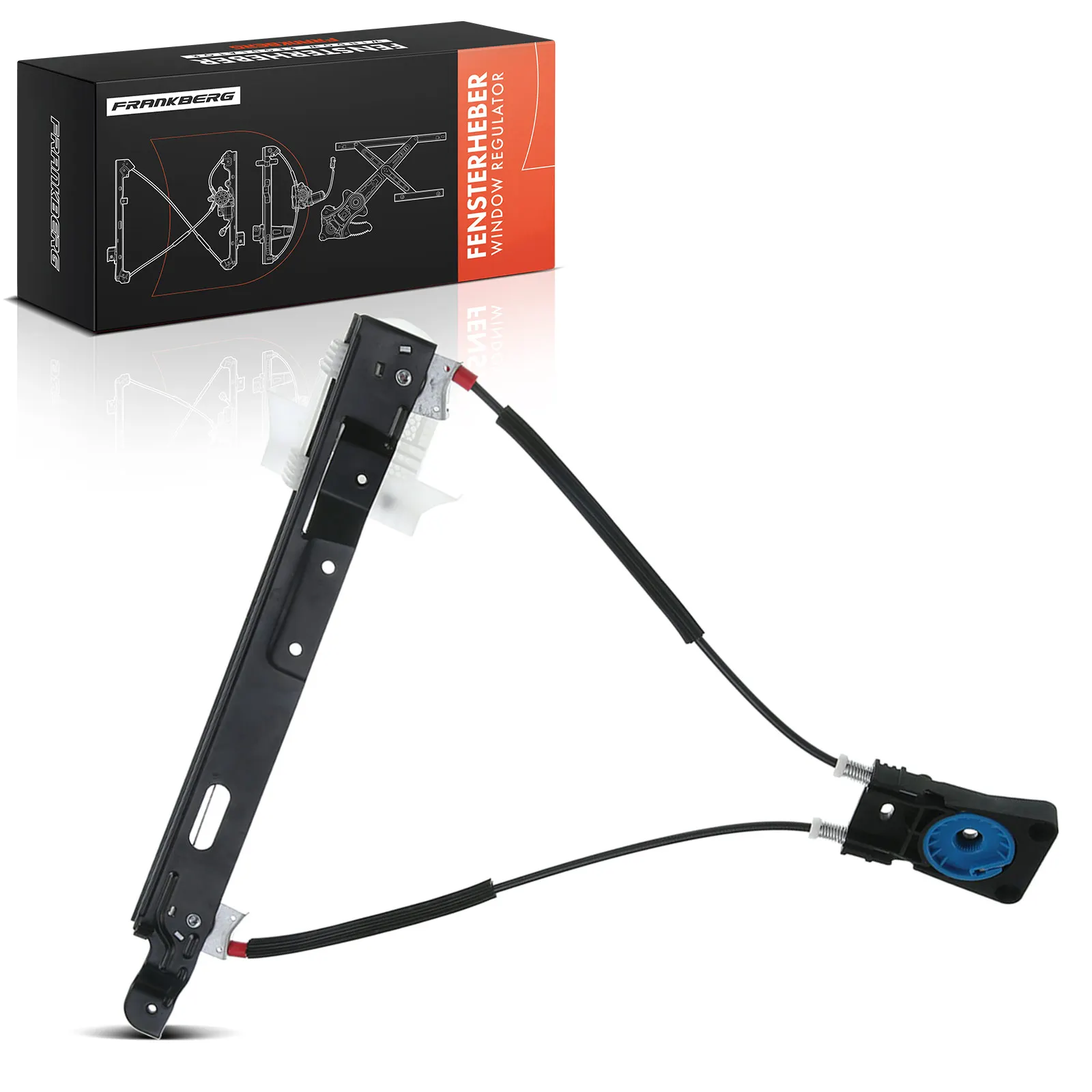 Frankberg 1x Raammechanisme linksachter voor Ford Mondeo IV 5 Kombi Hatchback 7S71A27001BJ 1803932