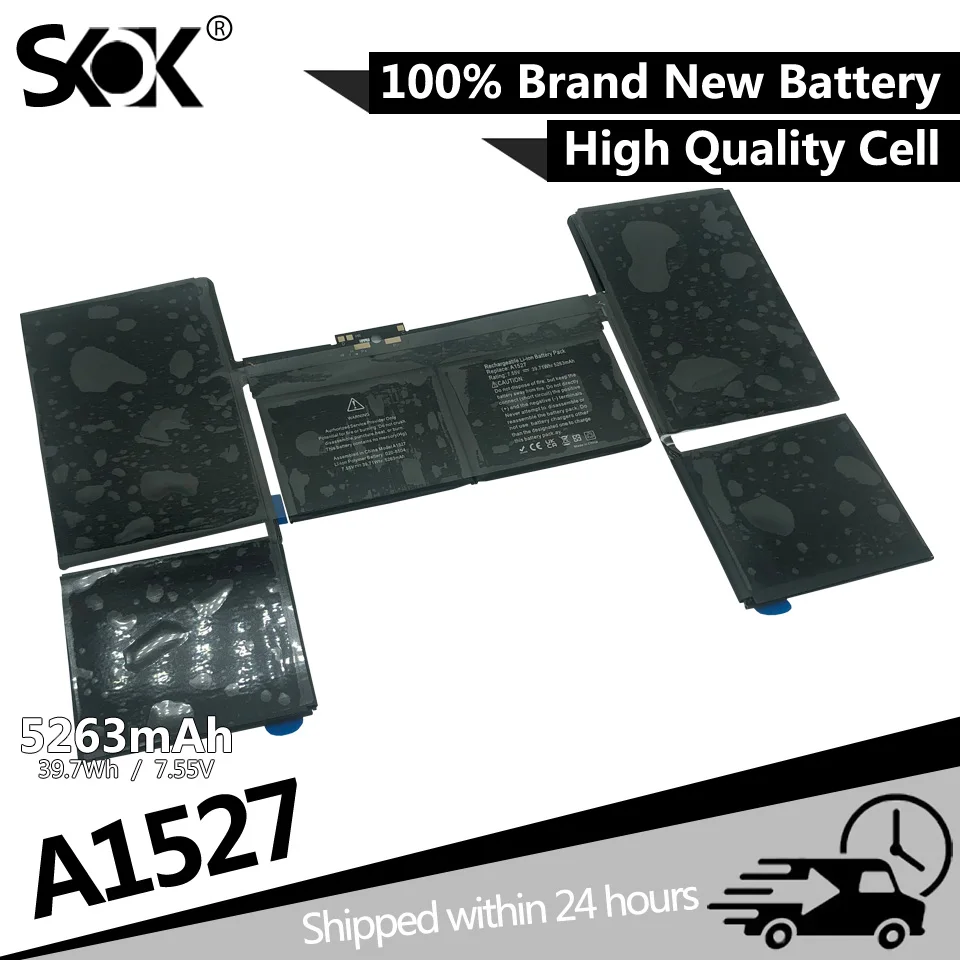 

A1534 A1527 A1705 (Early 2015 Early 2016 Mid 2017) Battery for MacBook 12 Inch Retina EMC 2746 2991 3099 MNYG2 MLHA2 MNYF2 MF855