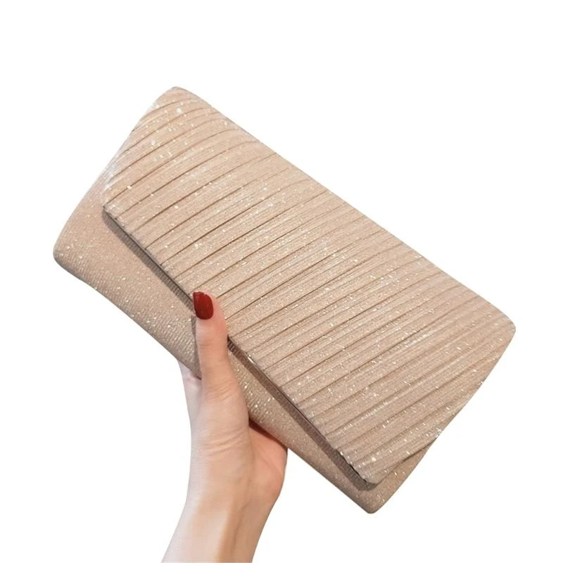

G5AE Elegant Evening Bag Handbag Party Clutch Women Luxury Shoulder Bag with Chain