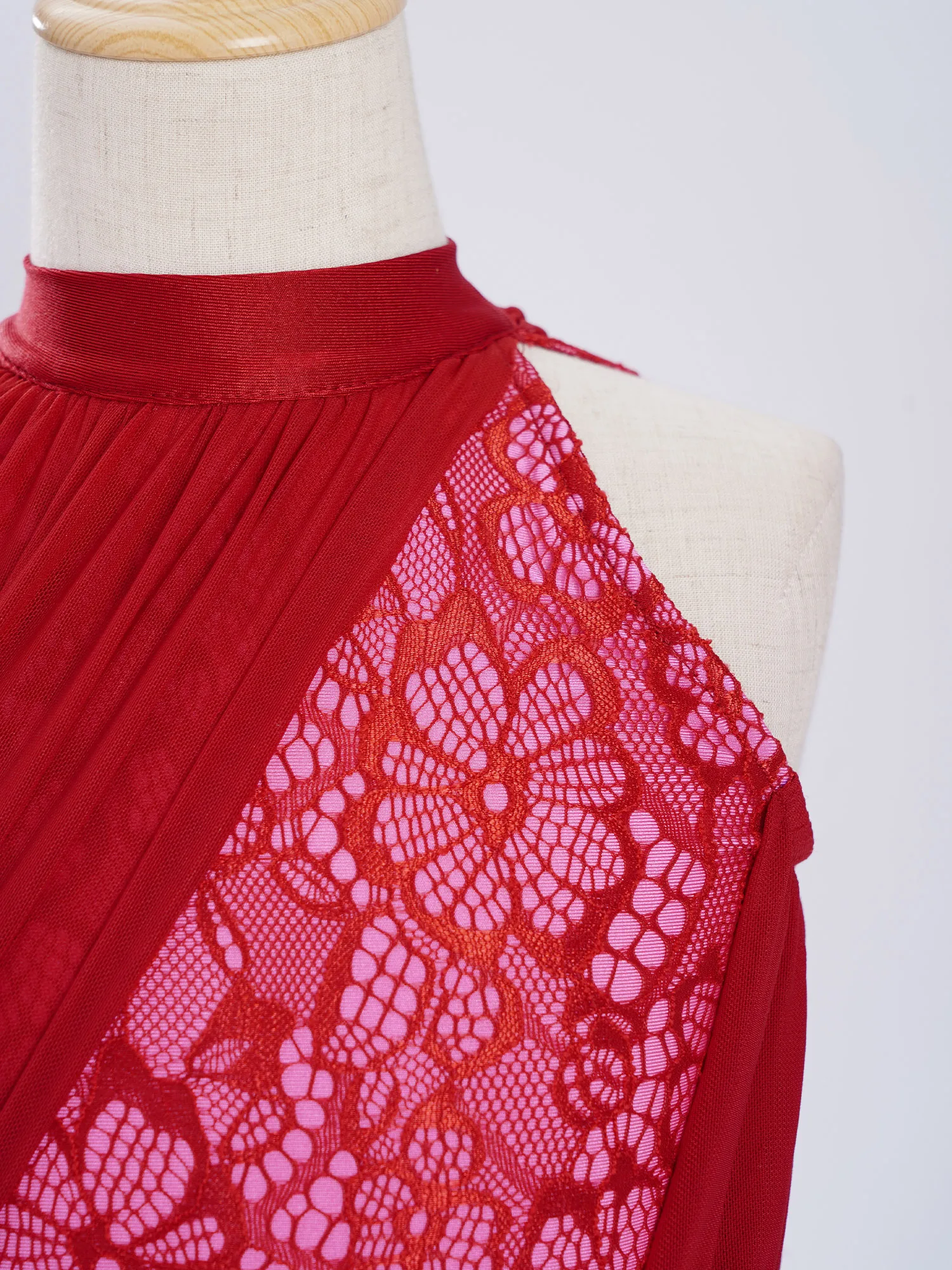 6-16Y الفتيات الحديثة ملابس رقص غنائية أكمام الدانتيل شبكة يوتار فستان الشكل التزلج الجمباز البهلوانية الباليه ارتداءها #5