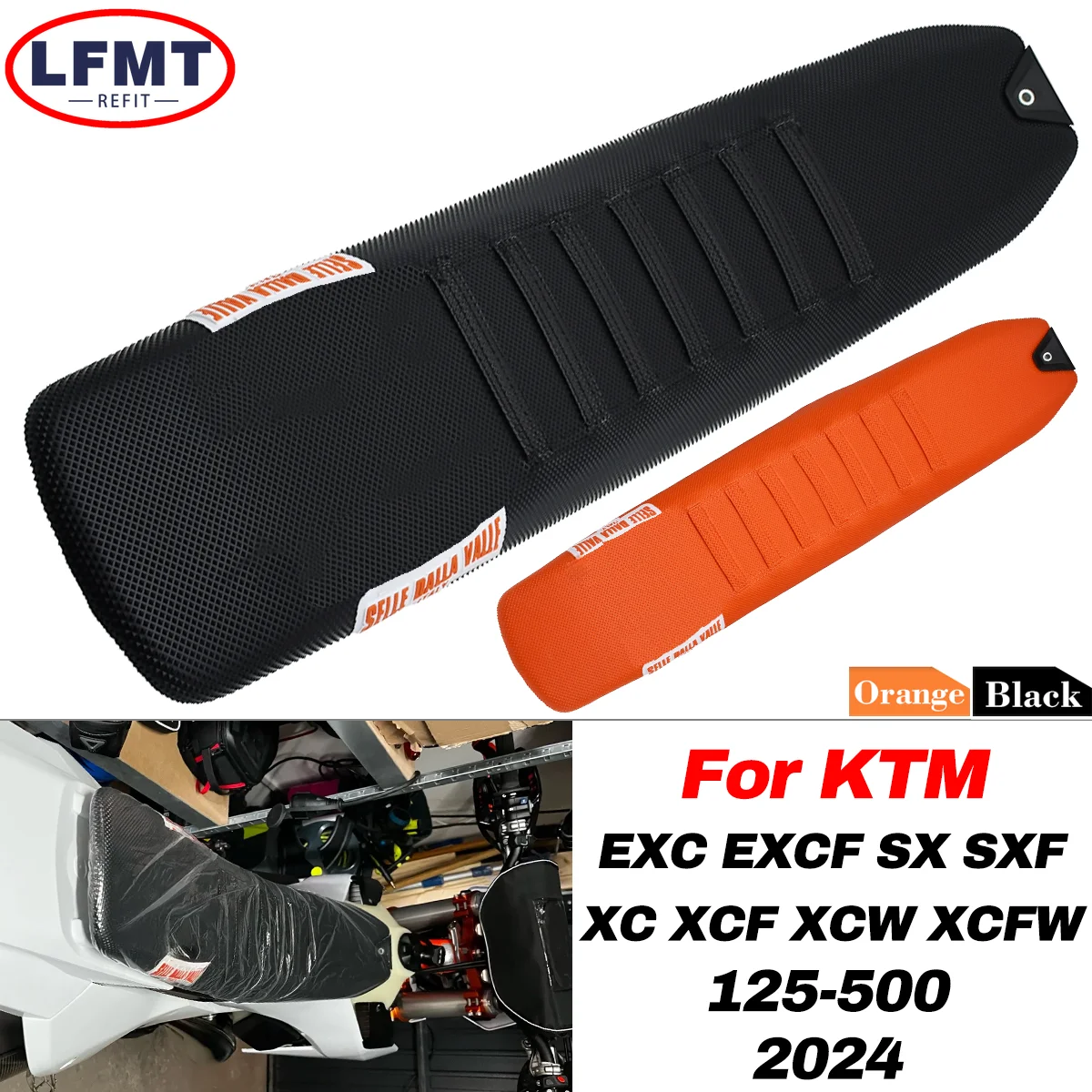Motocross Bench Seat 30mm Lower Than Original For KTM EXC EXC-F SX SX-F XC XC-F XC-W XCF-W 125 250 300 350 450 500 Enduro Parts