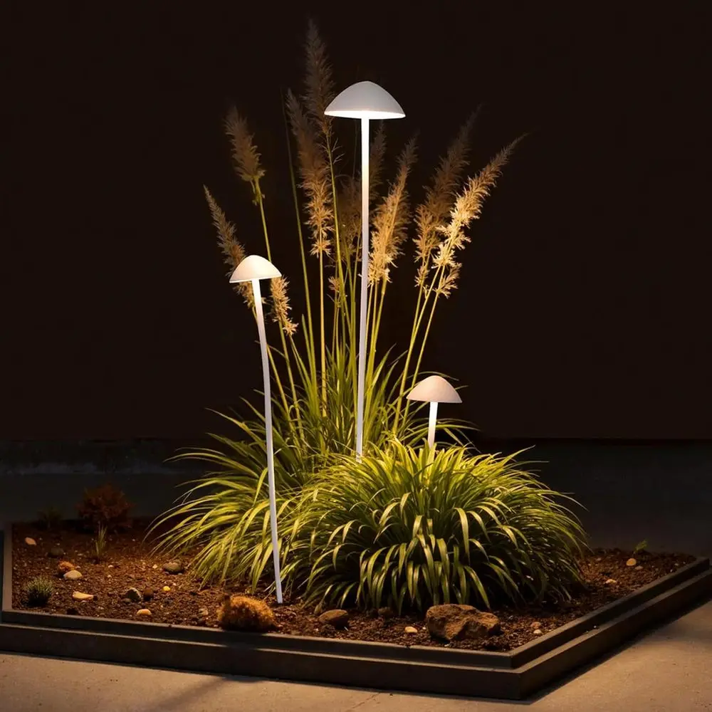 

Декоративные светильники для наружного сада, светодиодный декор для ландшафтного освещения IP65, водонепроницаемый, проводной грибной светильник с трансформатором для Backya