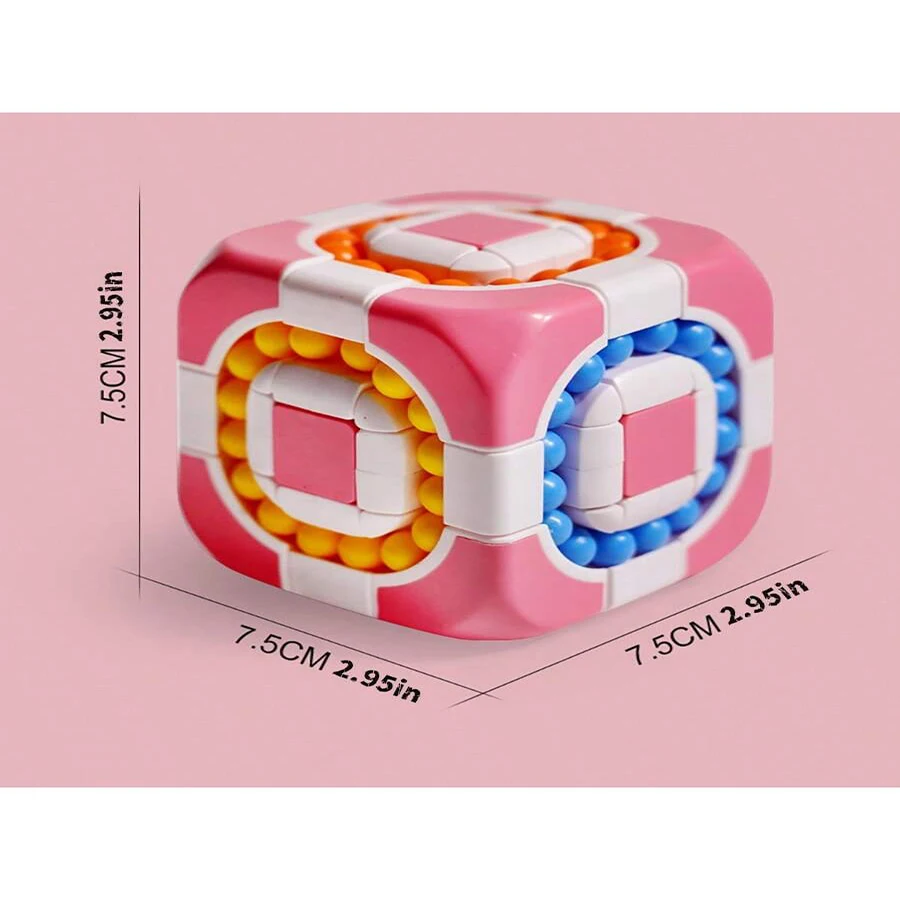 Magic Bean Fidget Decompressie Kubus voor Release Stress Autisme Angst Verlichten Volwassen Kinderen Stress Anti-Stress Vingertop