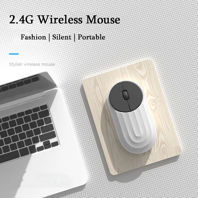 

New 2.4Ghz Wireless Mouse USB Optical Gaming Mice Ergonomic Portablet Silent Mouse For PC Laptop Tablet Computer Office Xiaomi