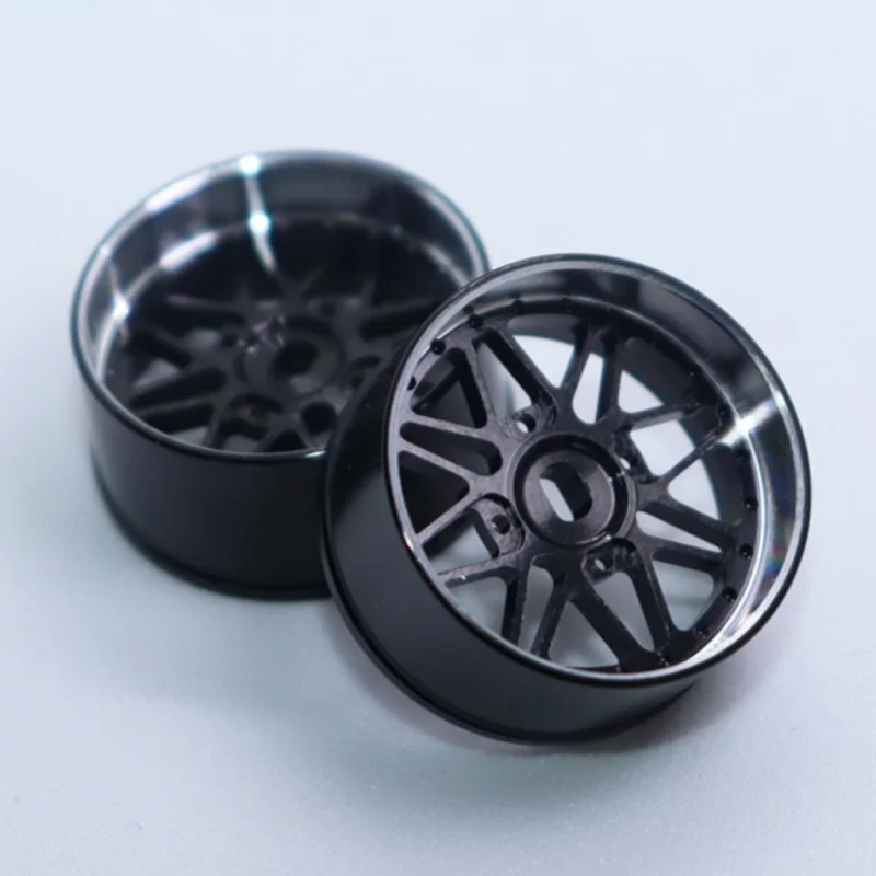 Nouveau 2 pièces 22mm moyeu de roue en métal pour 1/28 1/24 RC modèle moustique voiture MINI-Q Wltoys K989 284131 TG RACING mise à niveau pièces