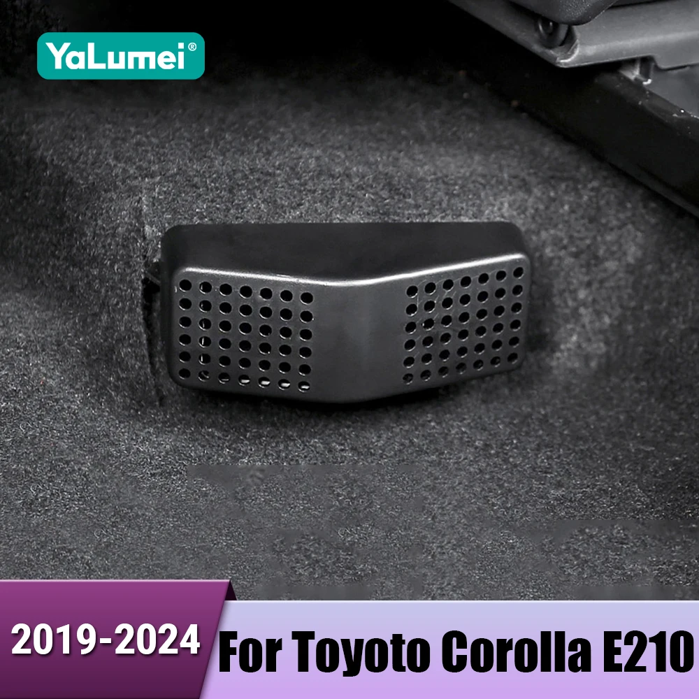 Unter der Sitz-Entlüftungsabdeckung, Auto-Mittelkonsole, hinterer Rücksitz-Auslassschutz für Toyota Corolla E210 2019–2022, 2023 2024 Hybrid