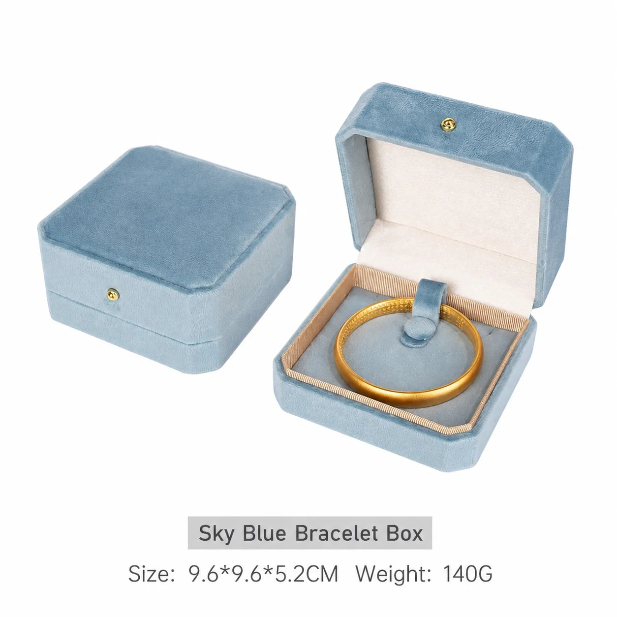 Octagonal Ring Box Octagonal Jewelry Packaging Box Velvet Jewelry Box Premium Jewelry Storage Case For Wedding Home Storage